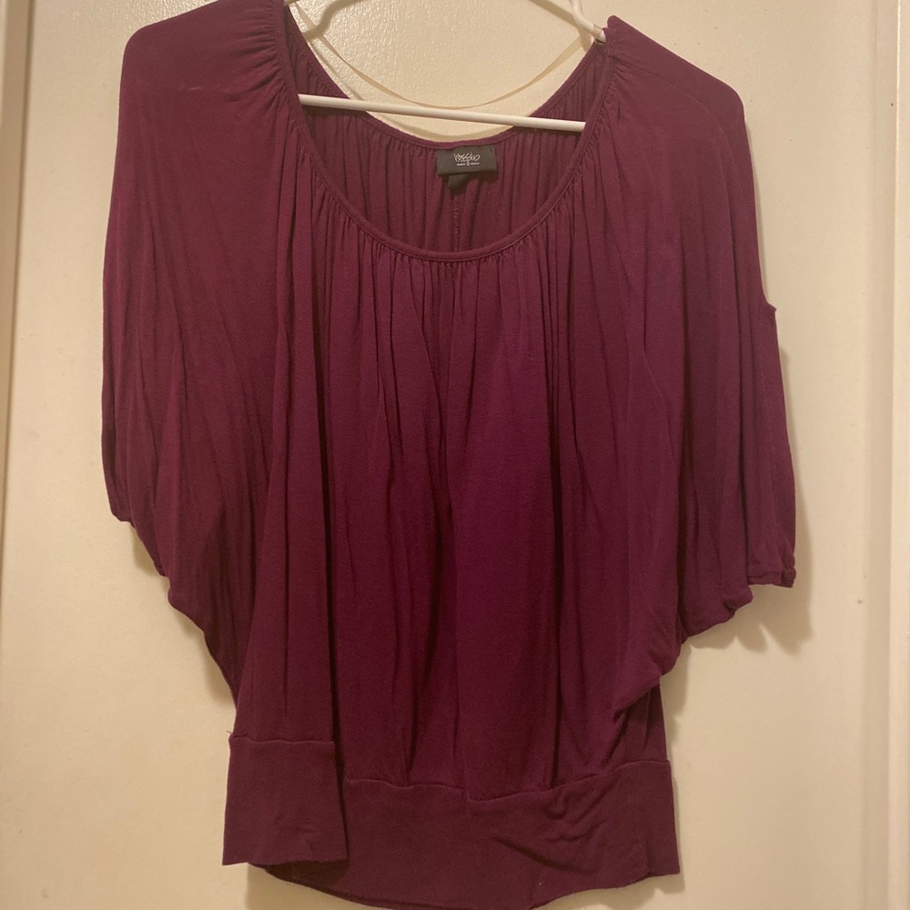 Purple shirt